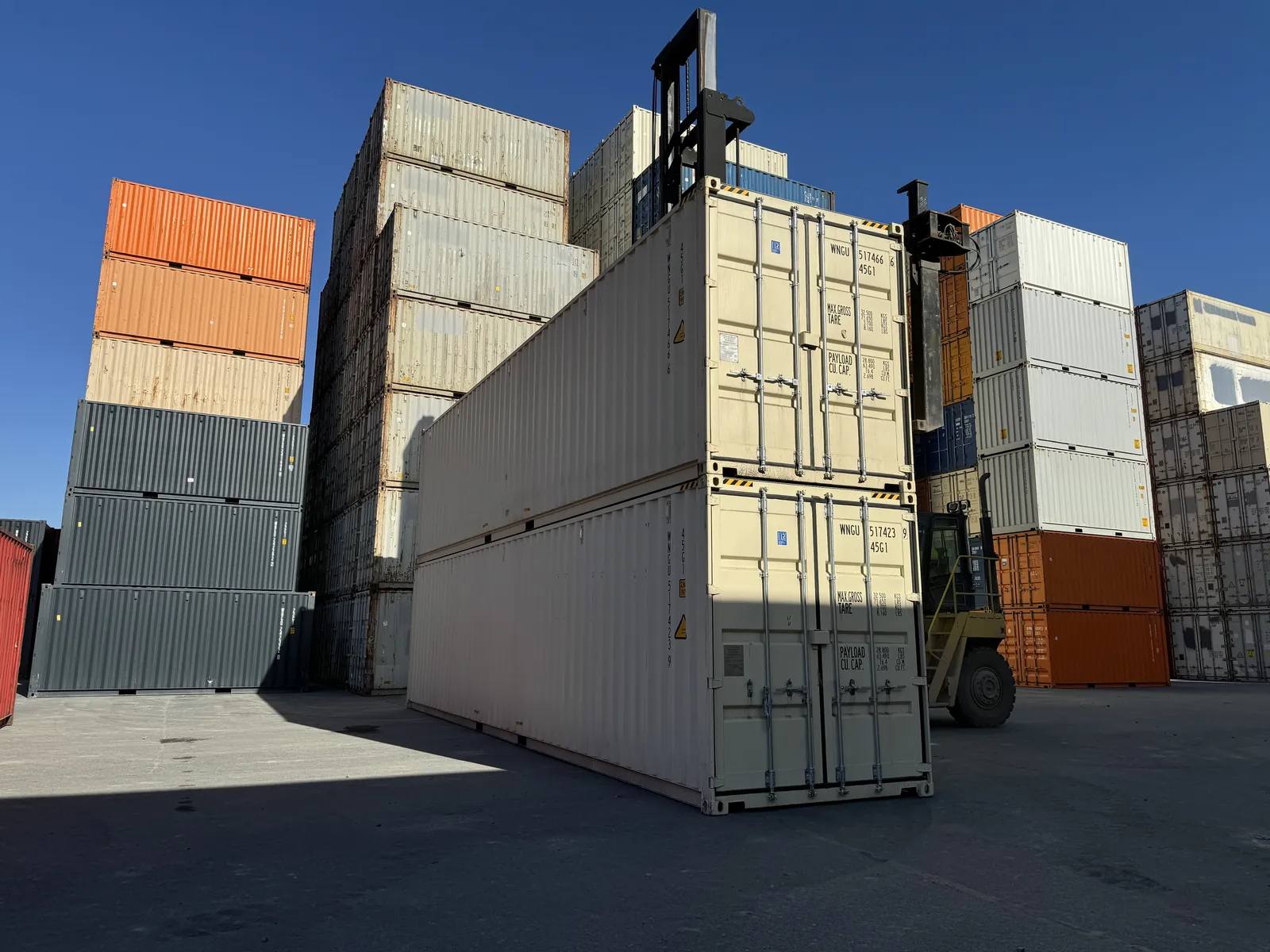 High Cube container — side and end walls